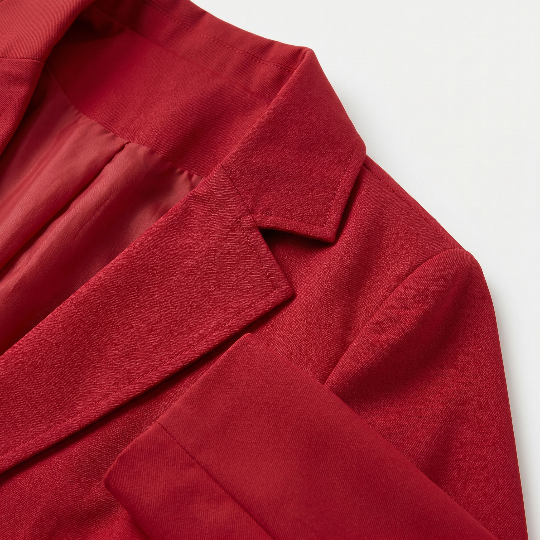 Women’s Cardigan Blazer - Notched Lapel Slim Fit