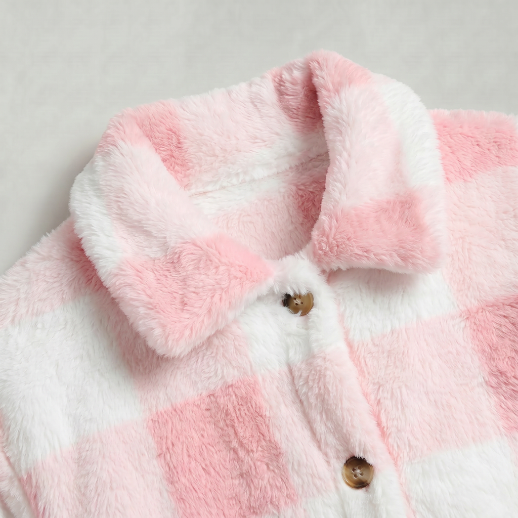 Women’s Plaid Jacket - Button Front Regular Fit