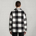 Women’s Plaid Jacket - Button Front Regular Fit