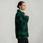 Women’s Plaid Jacket - Button Front Regular Fit