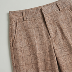 Women’s Wide Leg Trousers - Loose Fit Office Pants