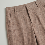Women’s Wide Leg Trousers - Loose Fit Office Pants