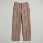 Women’s Wide Leg Trousers - Loose Fit Office Pants