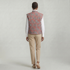 Women’s Quilted Floral Vest - Open Front Relaxed Fit