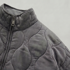 Women’s Quilted Padded Jacket - Zip Front Lightweight Coat