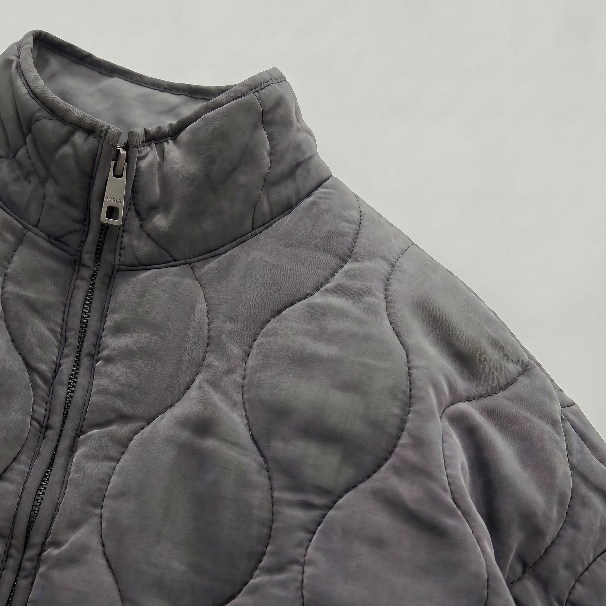 Women’s Quilted Padded Jacket - Zip Front Lightweight Coat