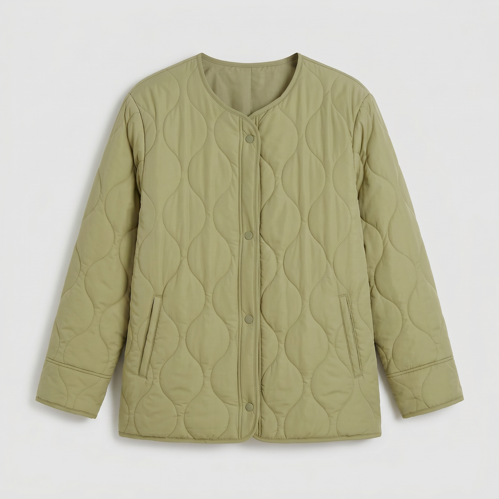 Women’s Quilted Padded Jacket - Lightweight Regular Fit