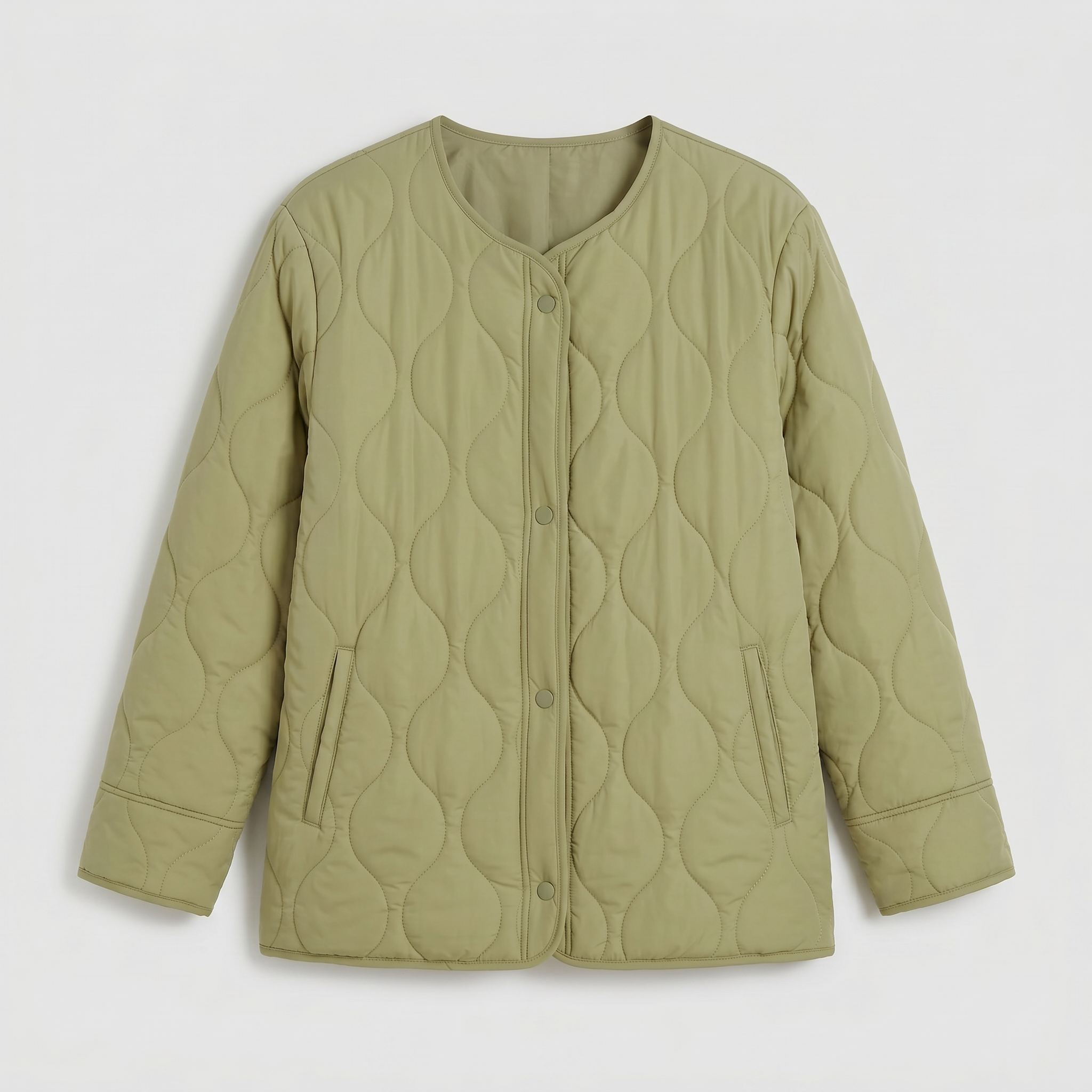 Women’s Quilted Padded Jacket - Lightweight Regular Fit