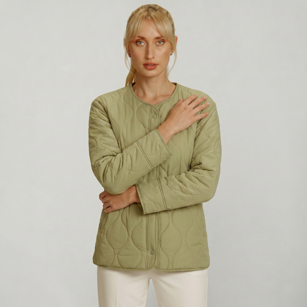 Women’s Quilted Padded Jacket - Lightweight Regular Fit