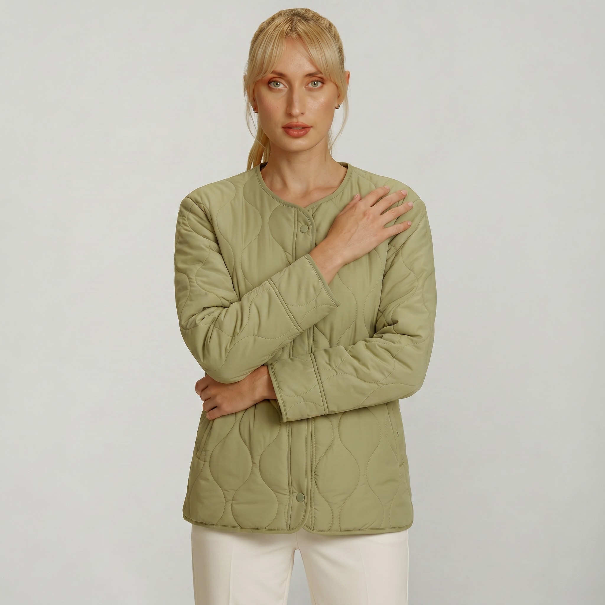 Women’s Quilted Padded Jacket - Lightweight Regular Fit