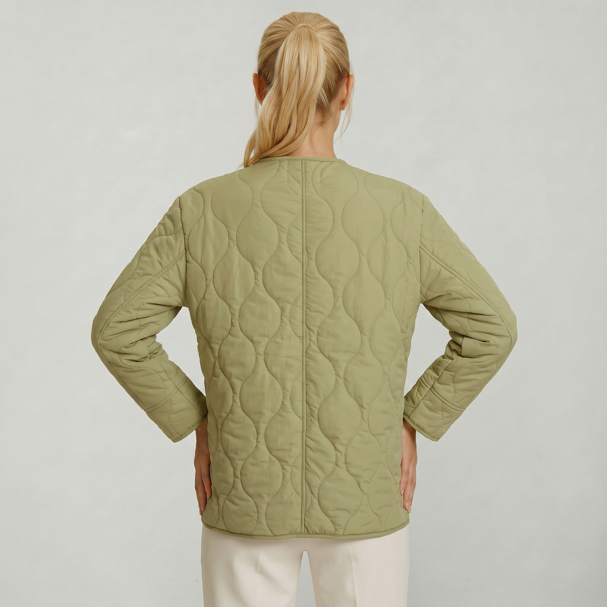 Women’s Quilted Padded Jacket - Lightweight Regular Fit