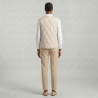 Women’s Quilted Vest - Sleeveless Button Waistcoat Loose Fit