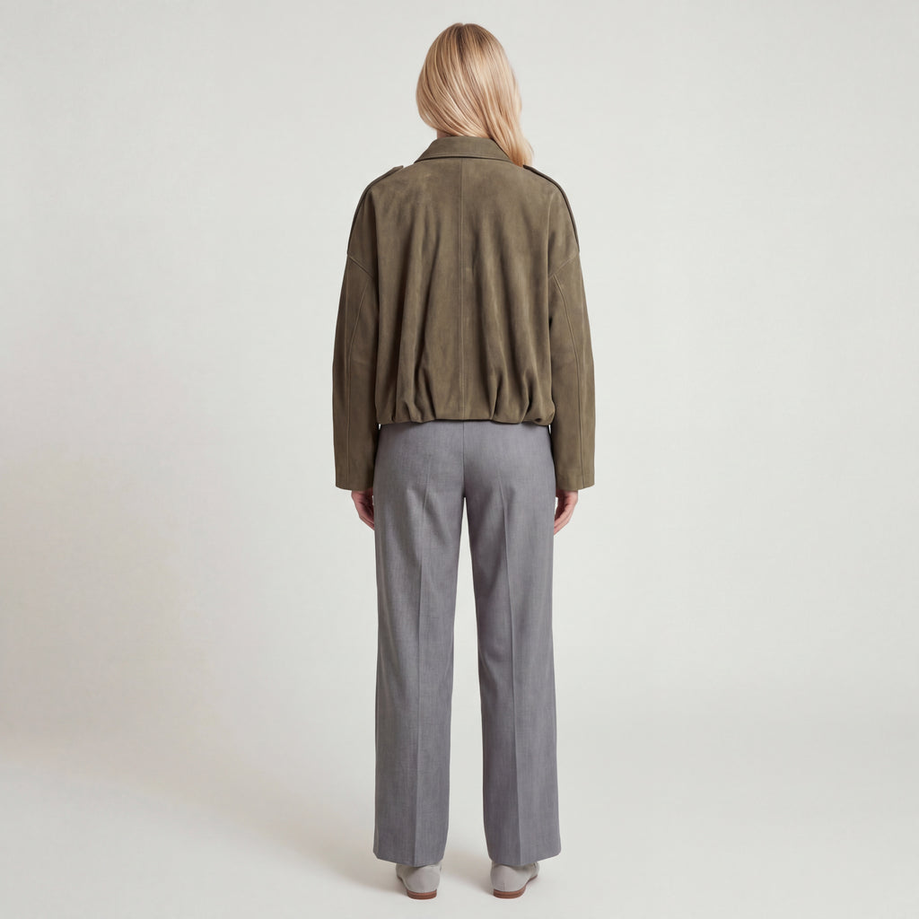 Women’s Short Retro Autumn Jacket