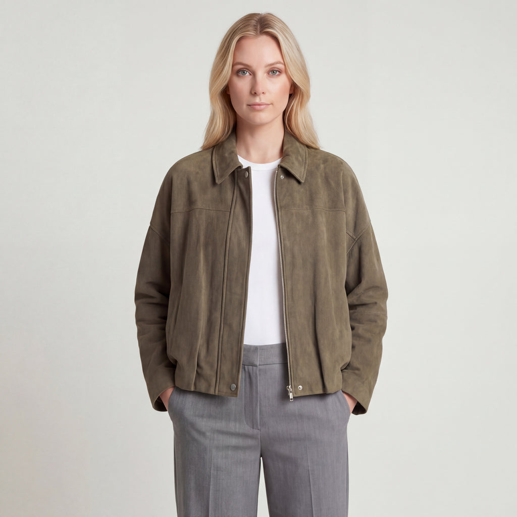 Women’s Short Retro Autumn Jacket