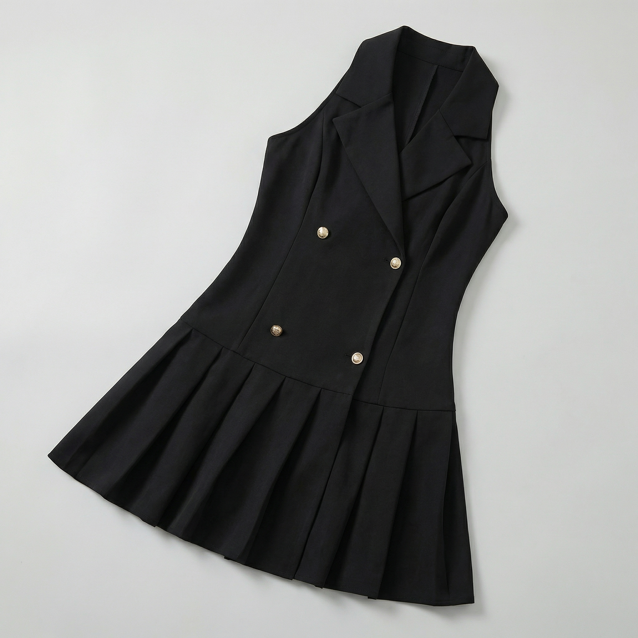 Women's Sleeveless Blazer Dress