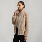Women’s Stand-Up Collar Jacket - Zip Front Regular Fit