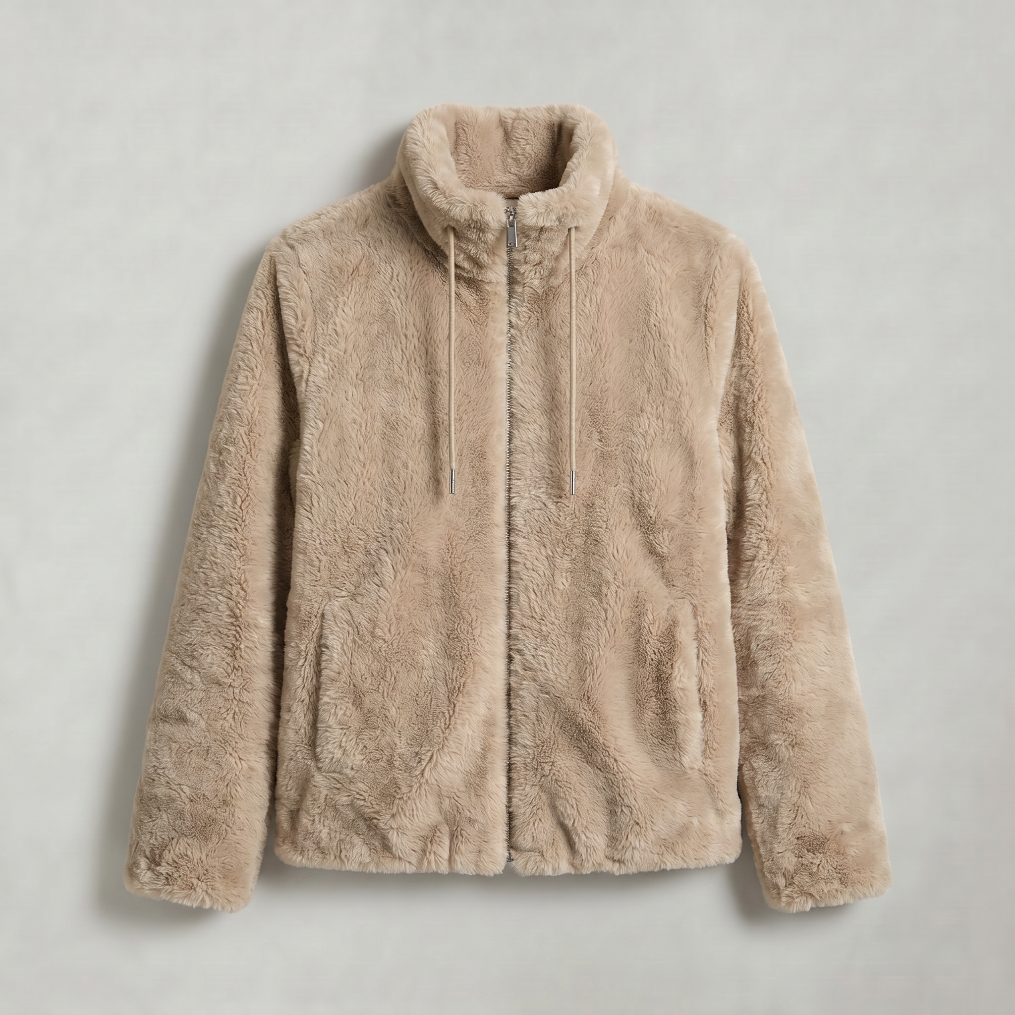 Women’s Stand-Up Collar Jacket - Zip Front Regular Fit