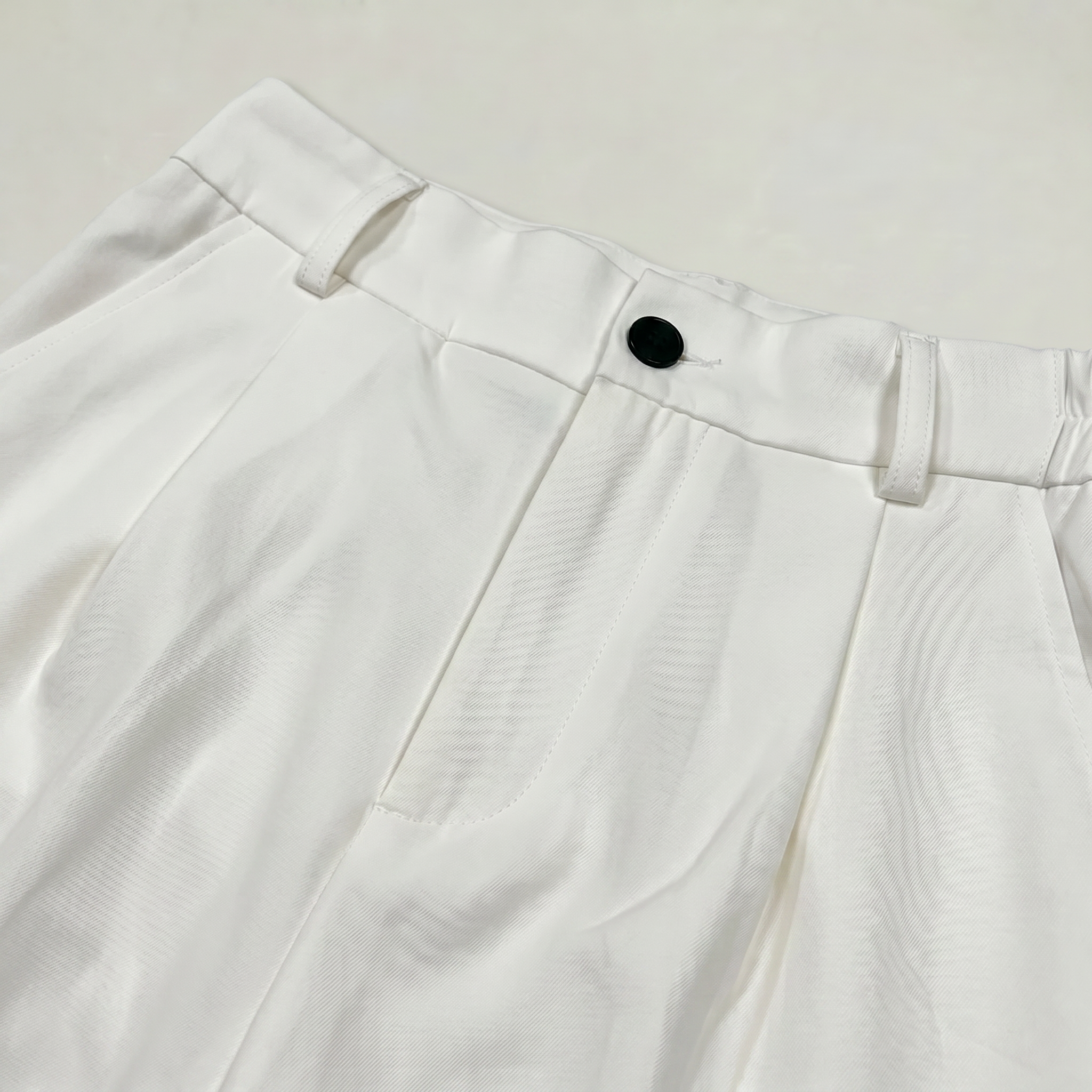 Women’s Suit Pants - Straight Leg Flat Front Loose Fit