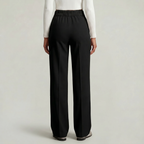Women’s Suit Pants - Straight Leg Flat Front Loose Fit