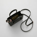 Women’s Leather Handbag - Structured Top Handle Crossbody Fit
