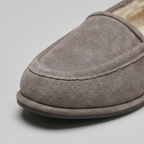 Women’s Suede Fur Lined Loafers - Slip On Winter Flats