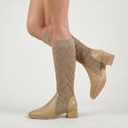 Women’s Tall Boots - Block Heel Knee High Fit