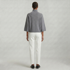 Women’s Turtleneck Sweater - Flared Sleeve Loose Fit Pullover