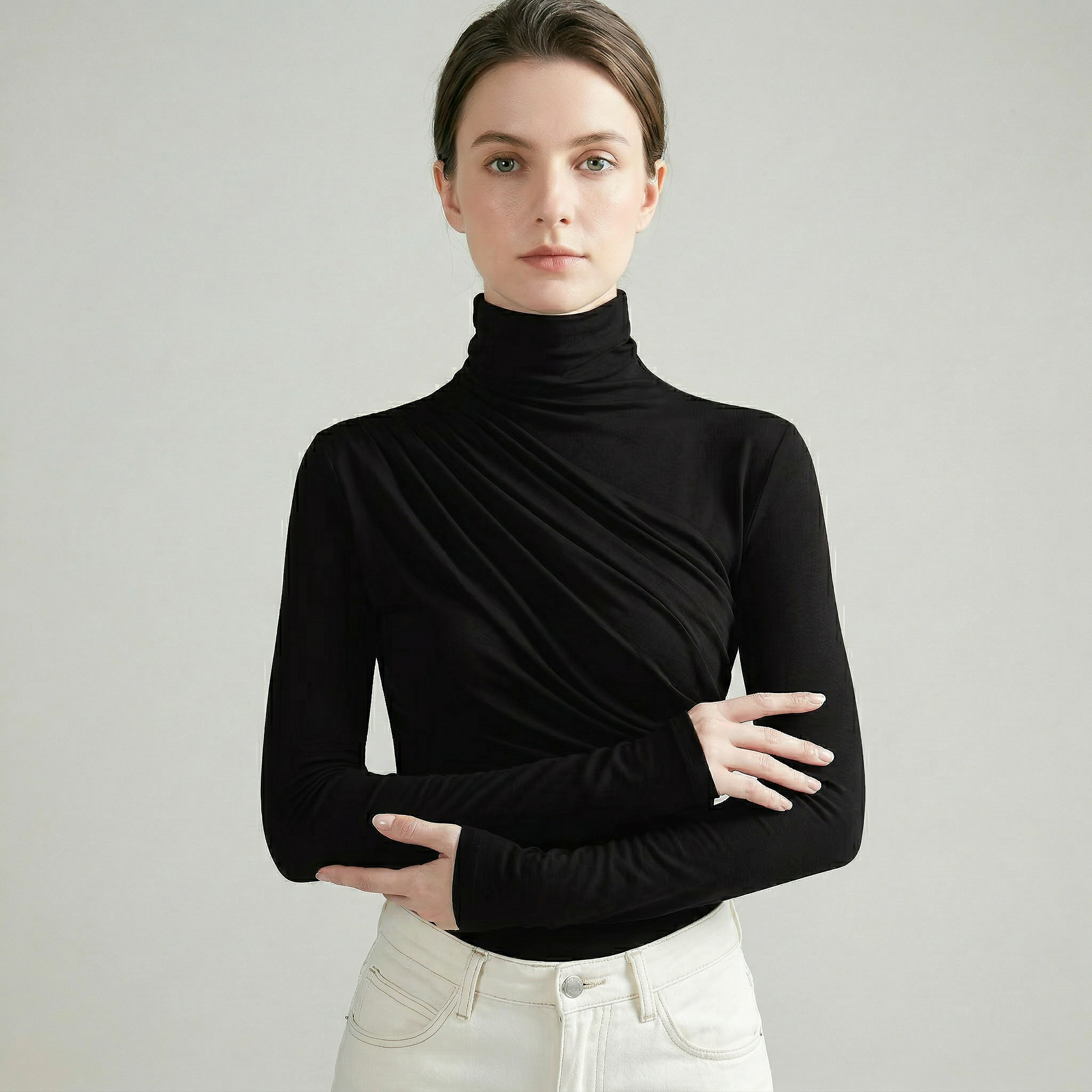 Women’s Turtleneck Winter Top