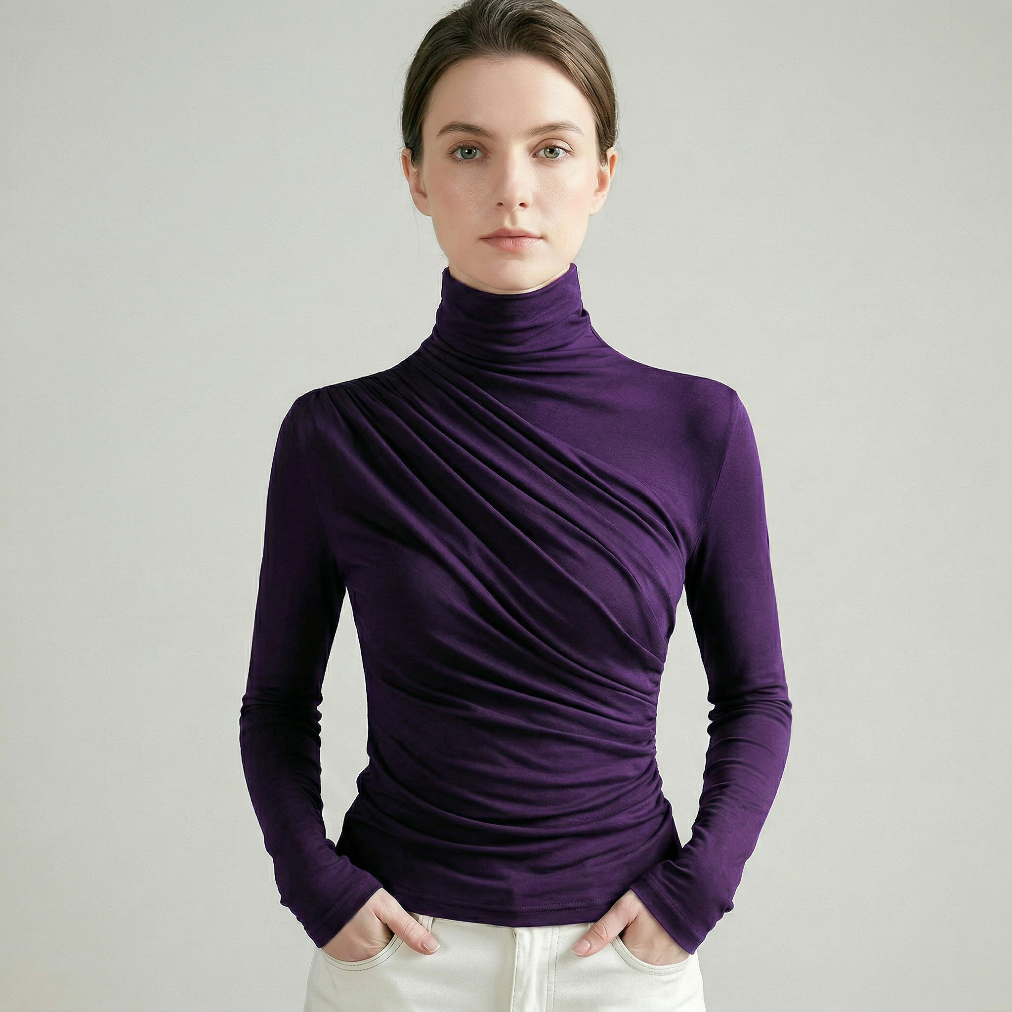 Women’s Turtleneck Winter Top