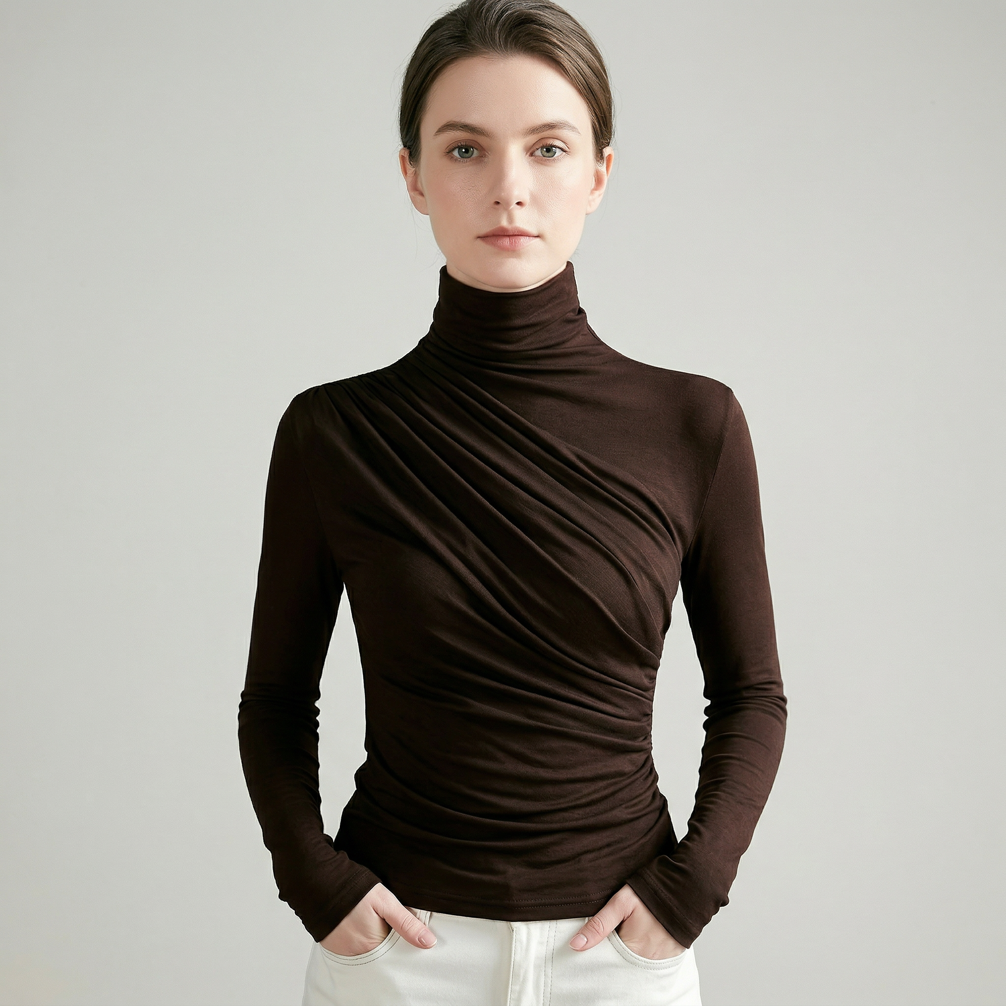 Women’s Turtleneck Winter Top