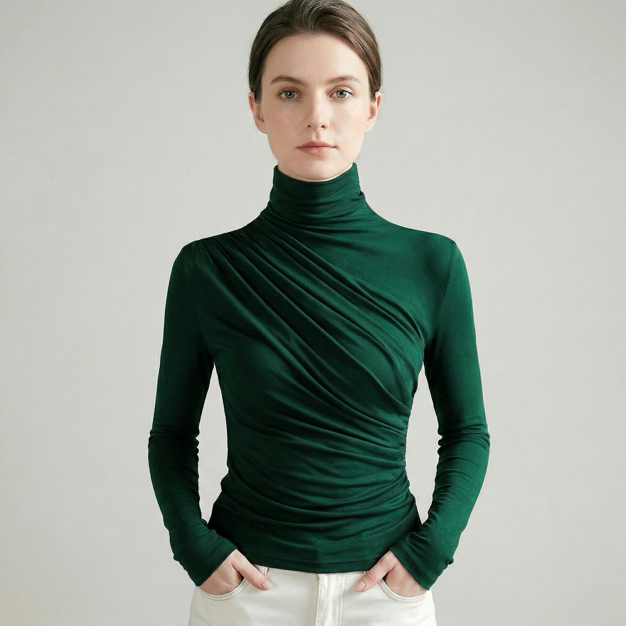 Women’s Turtleneck Winter Top