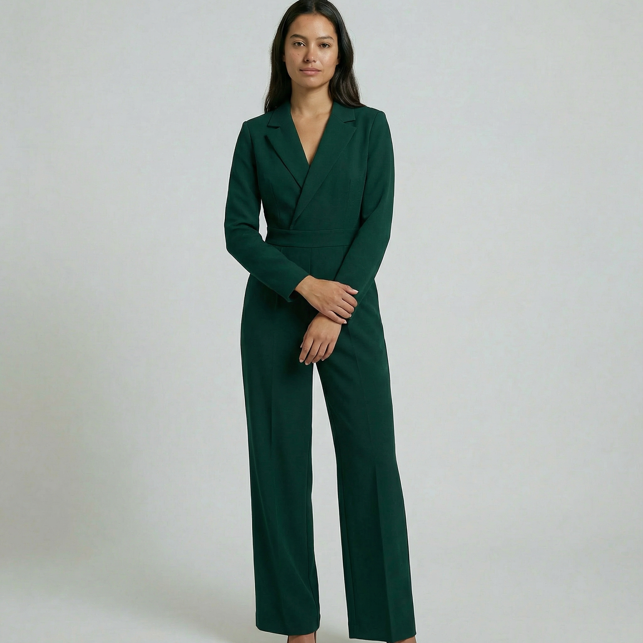 Women's V Neck Jumpsuit