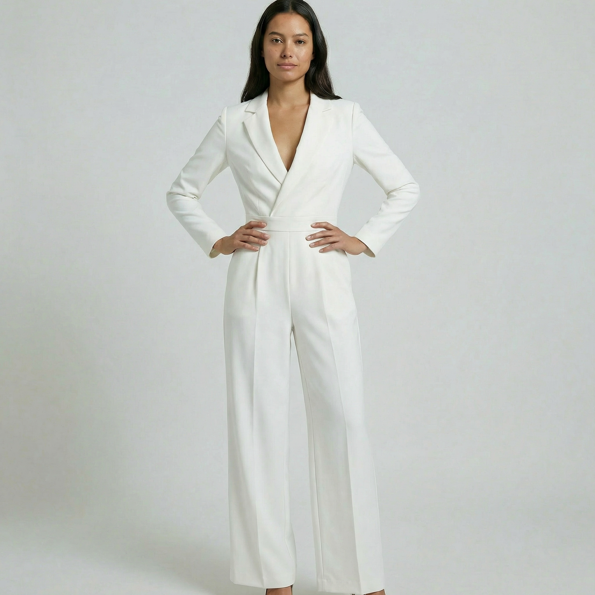 Women's V Neck Jumpsuit