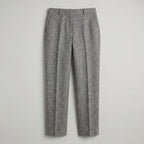 Women’s Wool Tailored Trousers - High Waist Straight Fit