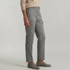 Women’s Wool Tailored Trousers - High Waist Straight Fit