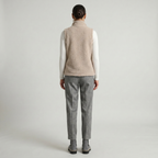 Women’s Zip-Up Vest - Sleeveless Relaxed Fit