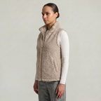 Women’s Zip-Up Vest - Sleeveless Relaxed Fit
