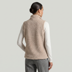 Women’s Zip-Up Vest - Sleeveless Relaxed Fit