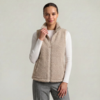 Women’s Zip-Up Vest - Sleeveless Relaxed Fit