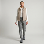 Women’s Zip-Up Vest - Sleeveless Relaxed Fit