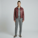 Women's Zip-Up Short Coat